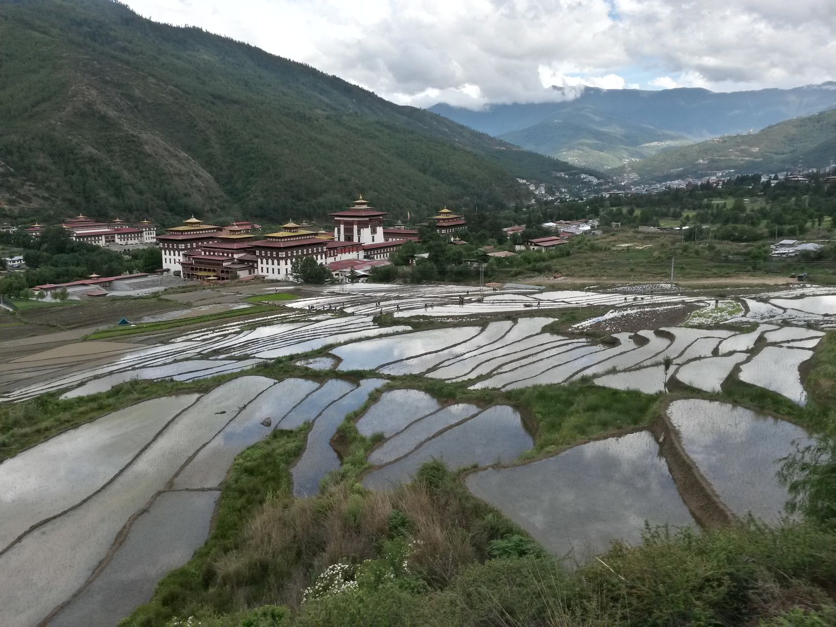 Dzong of Thimphu